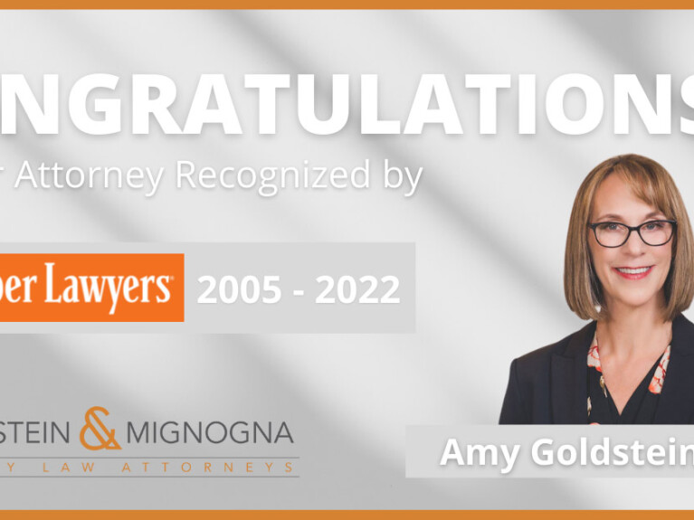 Amy Goldstein, Esq. Selected to 2022 Super Lawyers List